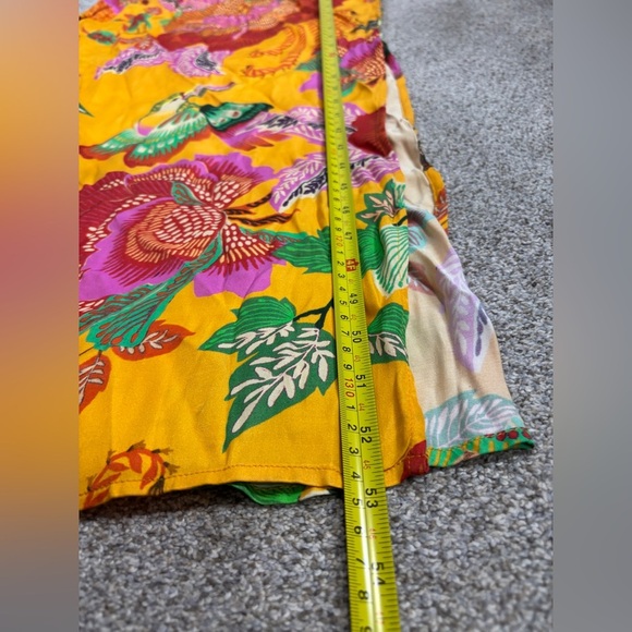 NEW! Farm x Anthropologie Single-Shoulder Printed Maxi Dress Cutout Floral XS - Picture 16 of 16